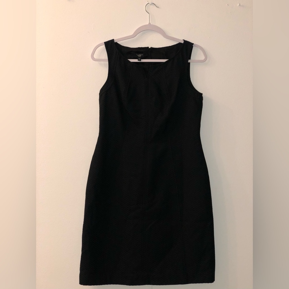 Talbots black dress size 8P